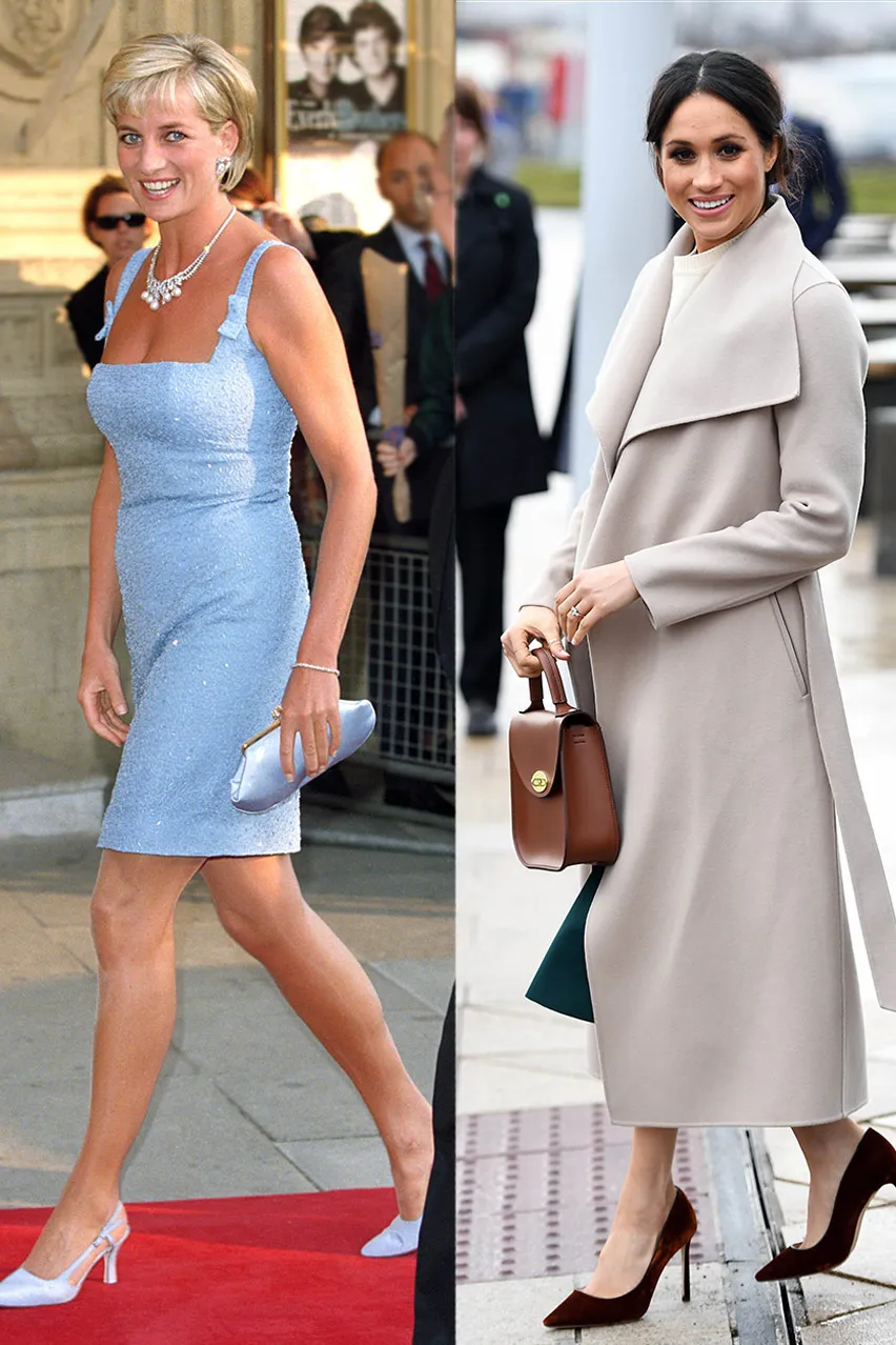 Lady Di, Meghan Markle /(Fot. Getty Images)