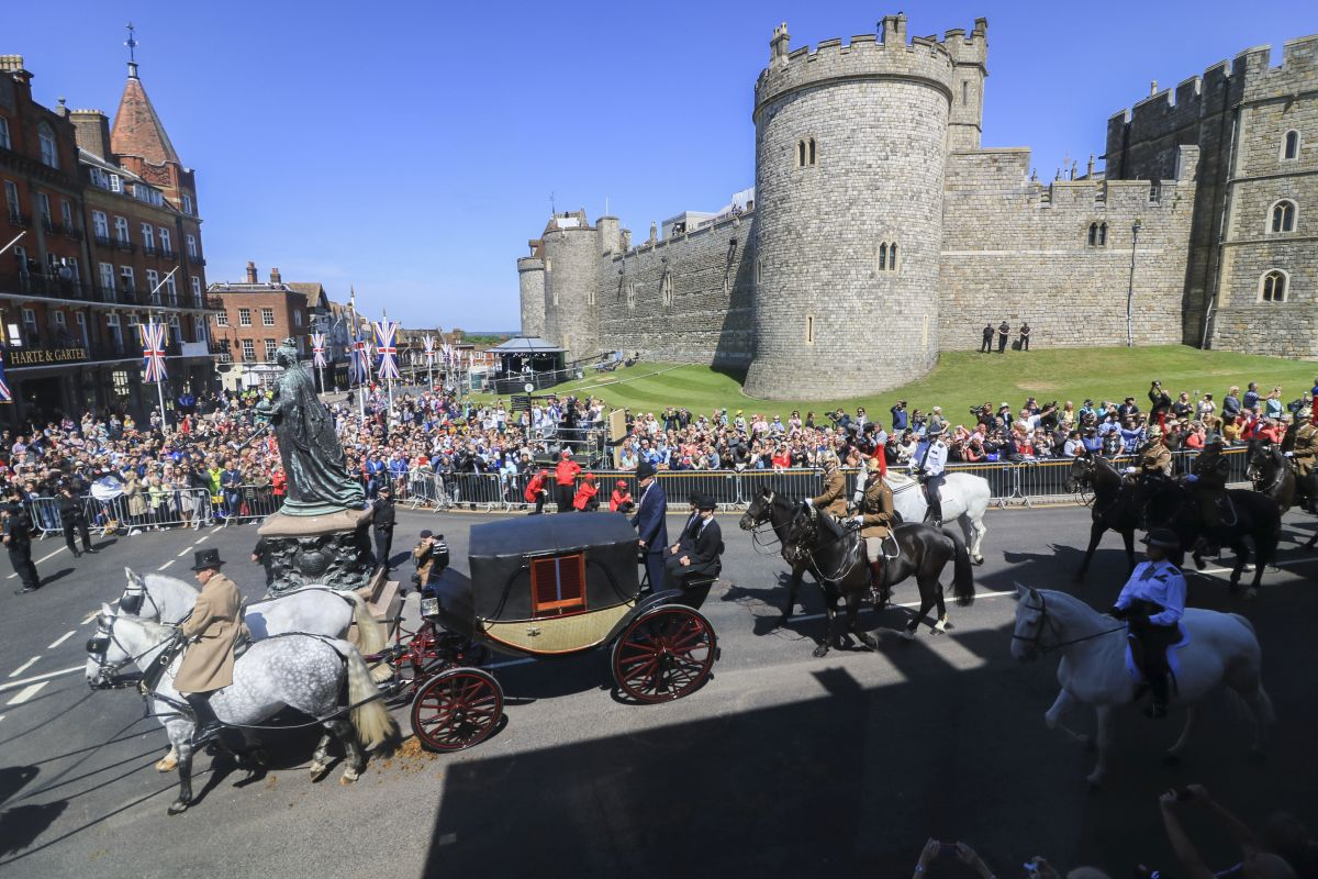 Przygotowania do Royal Wedding (Fot. Amer Ghazzal / Barcroft Images / Barcroft Media, Getty Images