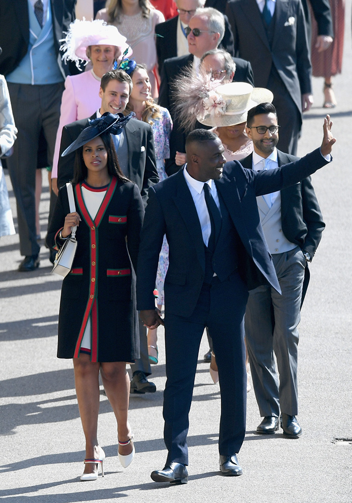 Idris Elba z Sabriną Dhowre (Fot. Shaun Botterill, Getty Images)