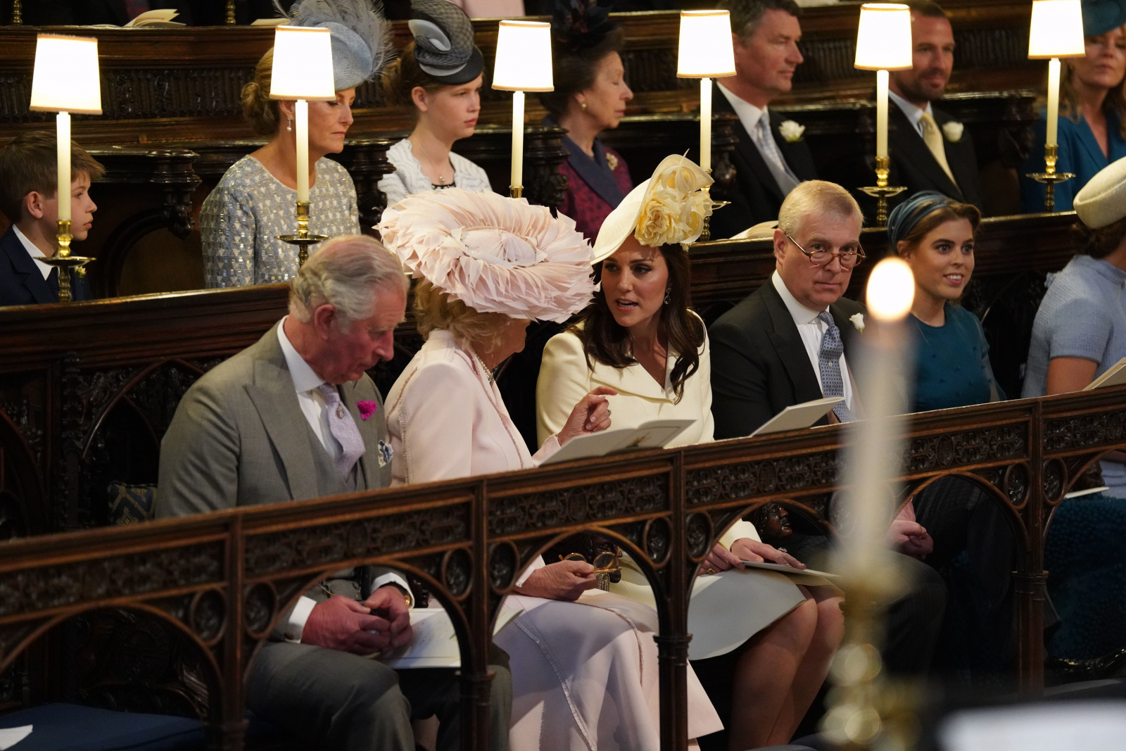 Książę Karol, Camilla Parker Bowles i księżna Kate (Fot. Getty Images)