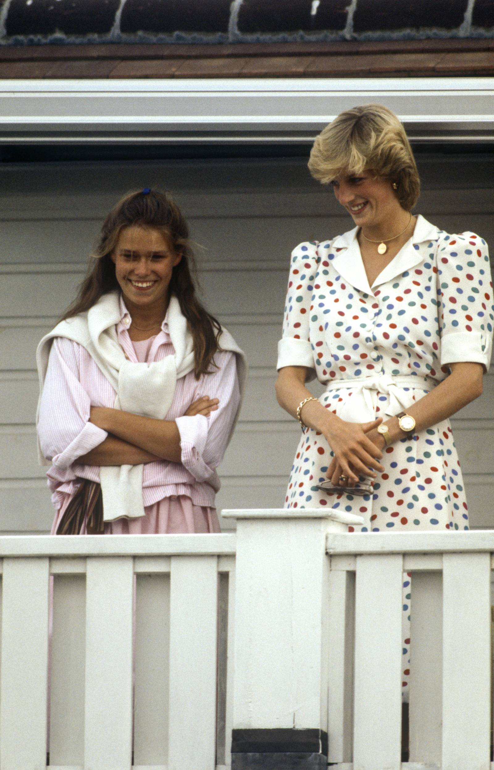 Z Dianą, 1983 rok (Fot. David Levenson, Getty Images)