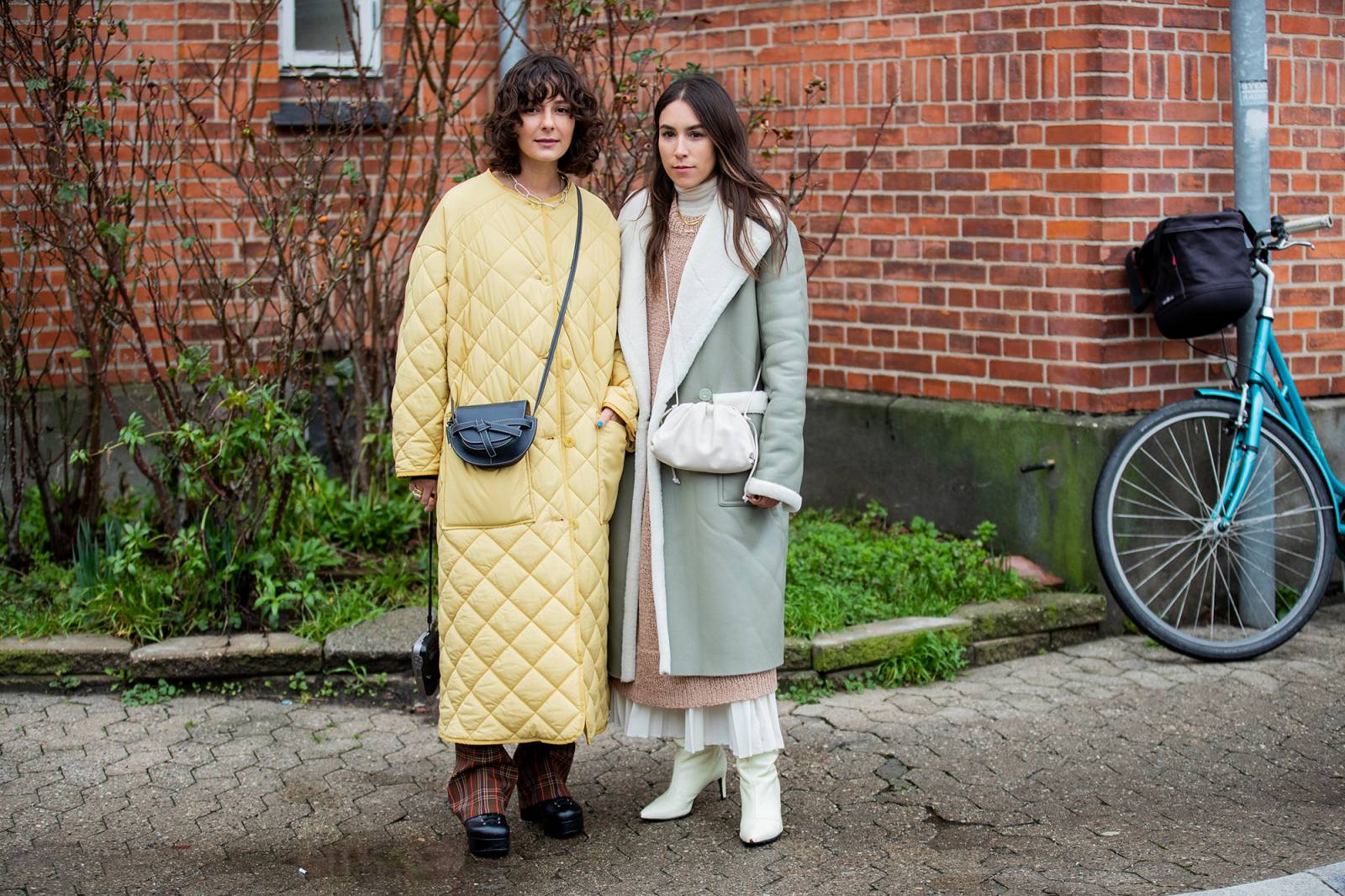 Lauren Caruso i Alyssa Coscarelli podczas tygodnia mody w Kopenhadze