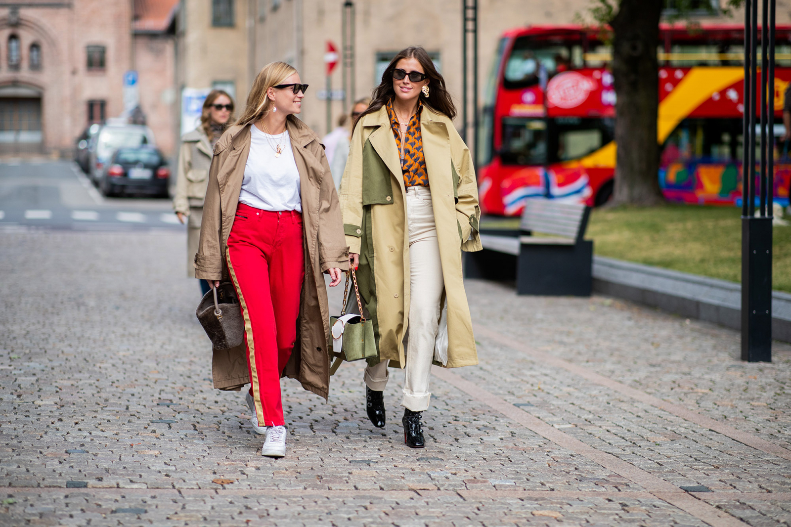 Street style z tygodnia mody w Sztokholmie wiosna-lato 2019 (Fot. Getty Images)