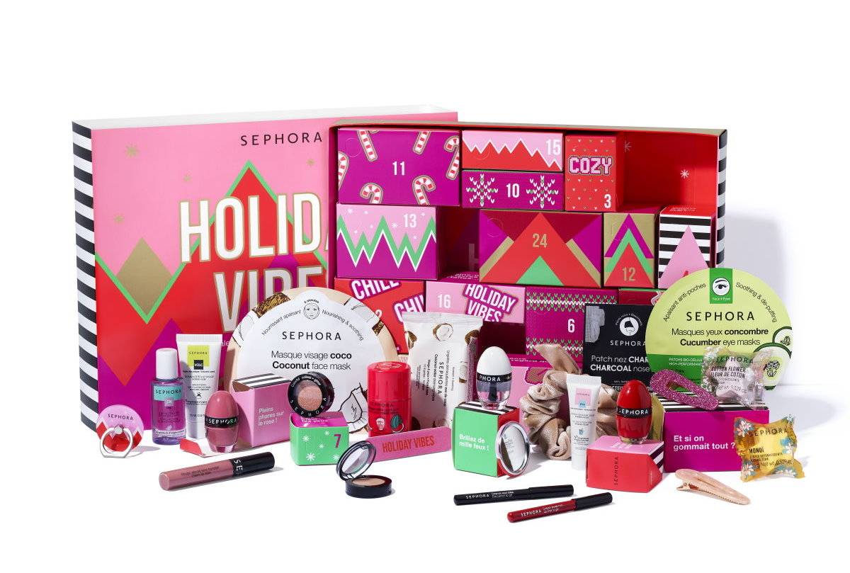 Kalendarz Sephora Collection Holiday Vibes/Fot. Materiały prasowe