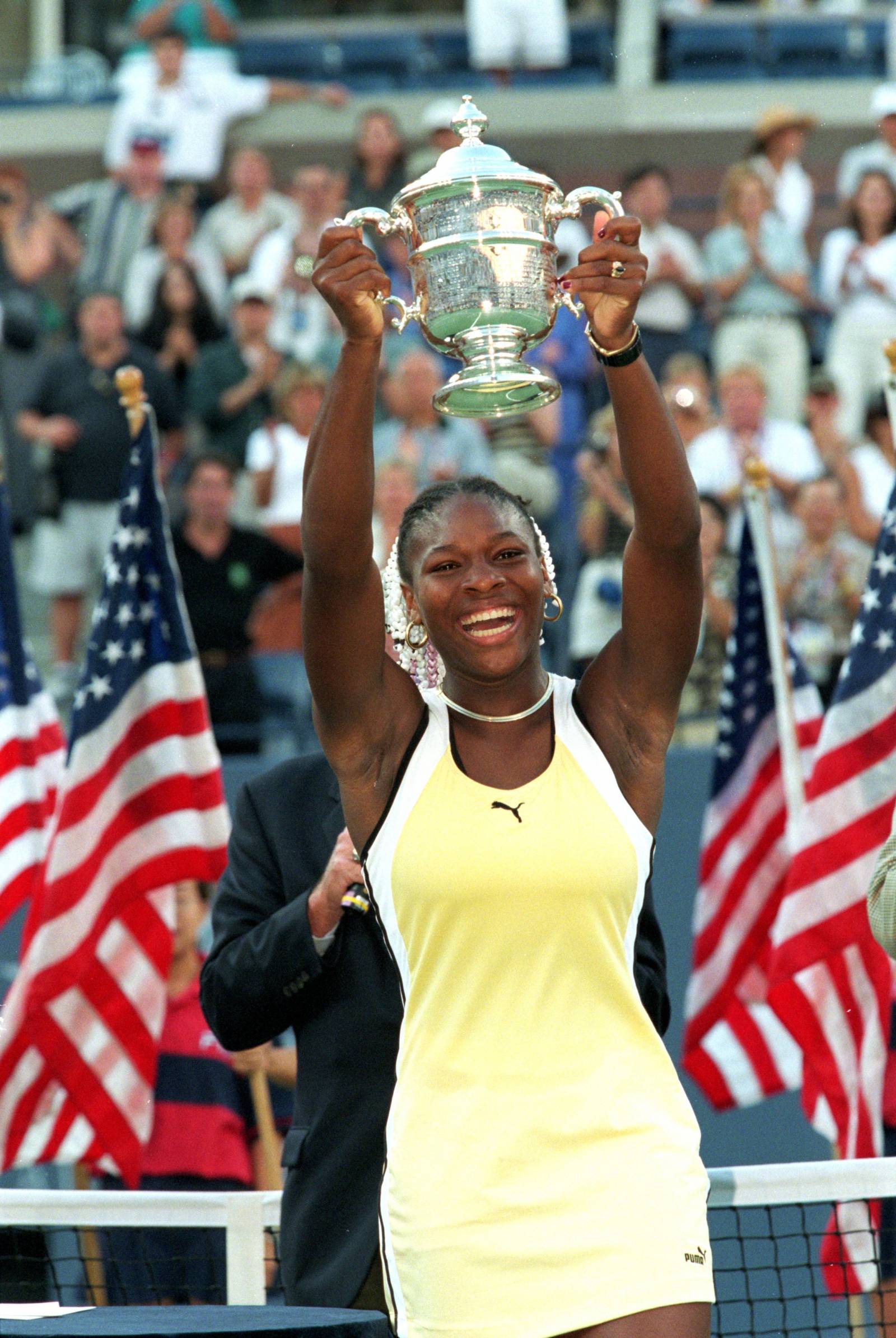 Z pierwszym trofeum US Open, 1999 r. / Fot. Getty Images