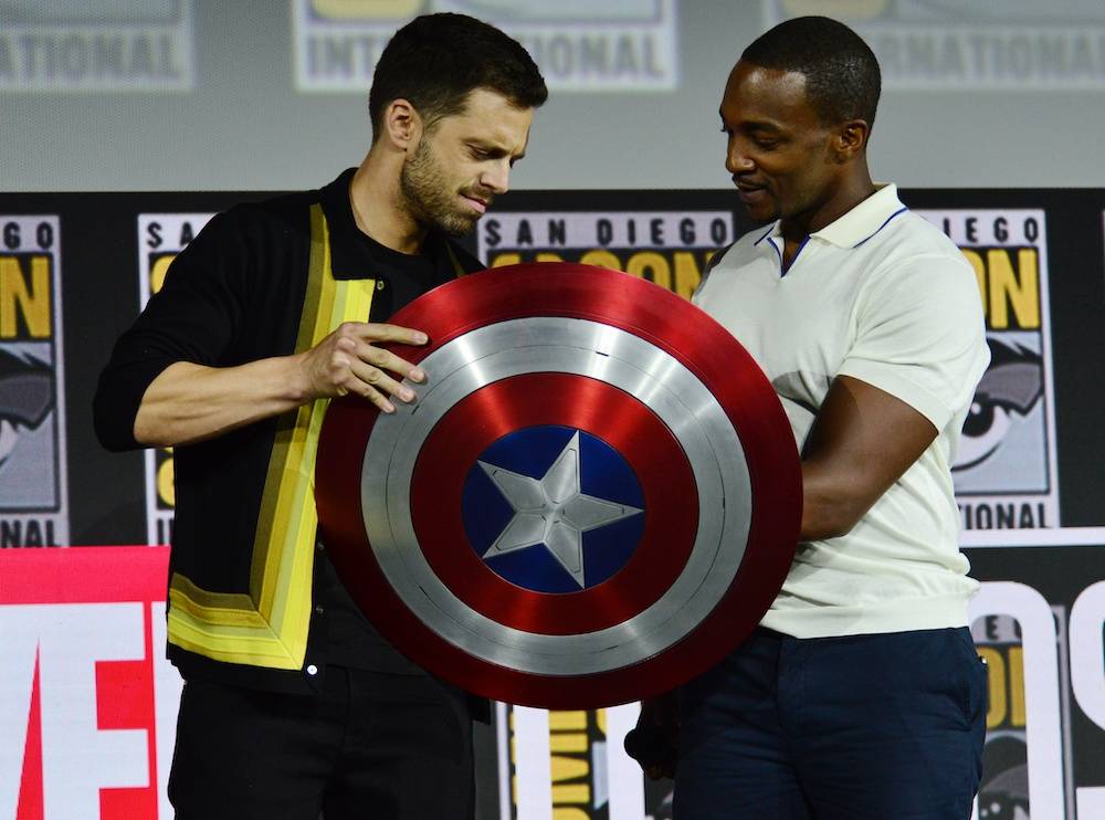 Sebastian Stan i Anthony Mackie zapowiadają swój serial (Fot. Getty Images) 