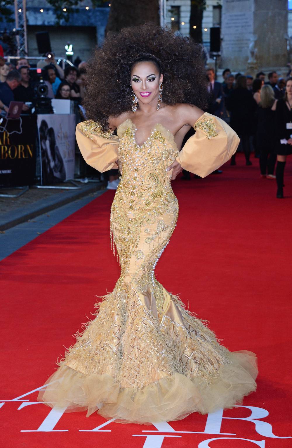 Shangela na czerwonym dywanie (Fot. Getty Images)