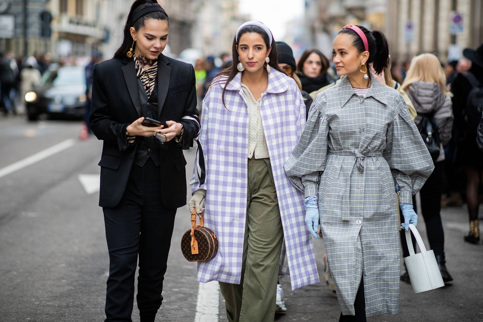 Street style podczas tygodnia mody w Mediolanie jesień-zima 2019-2020