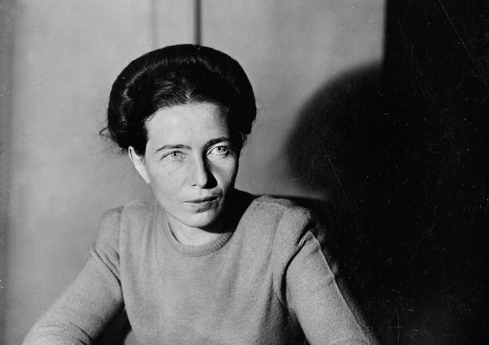 Młoda Simone de Beauvoir (Fot. Getty Images)