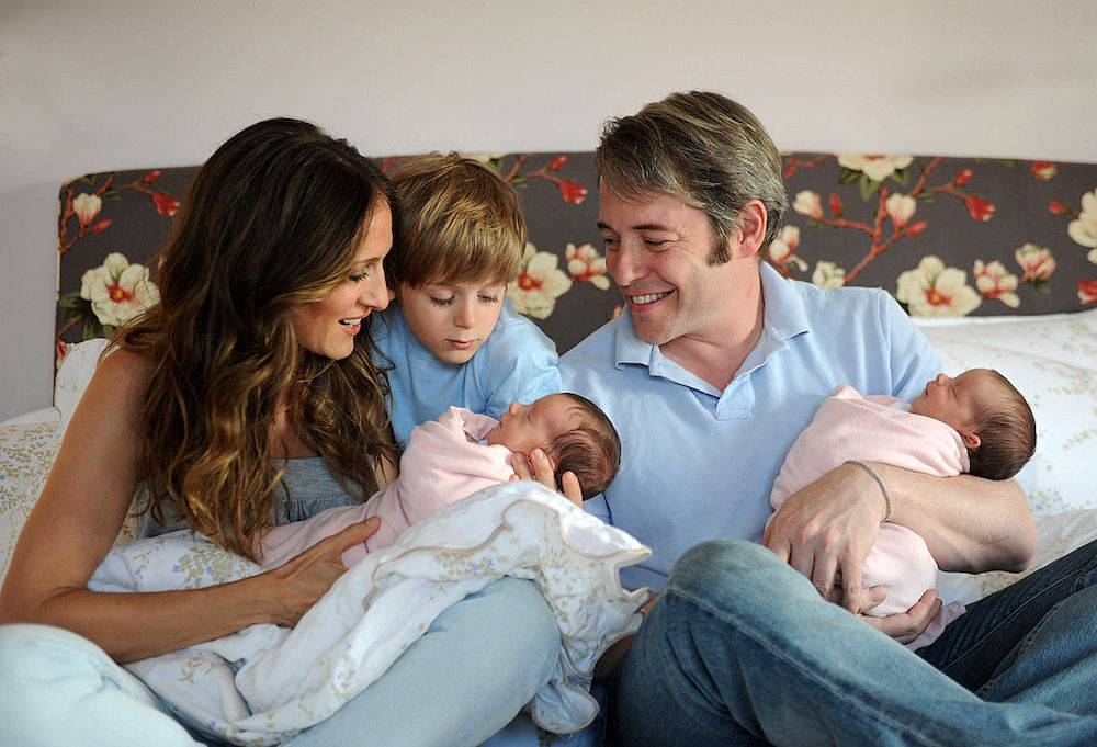Z mężem, Matthew Broderickiem i dziećmi (Fot. Getty Images)