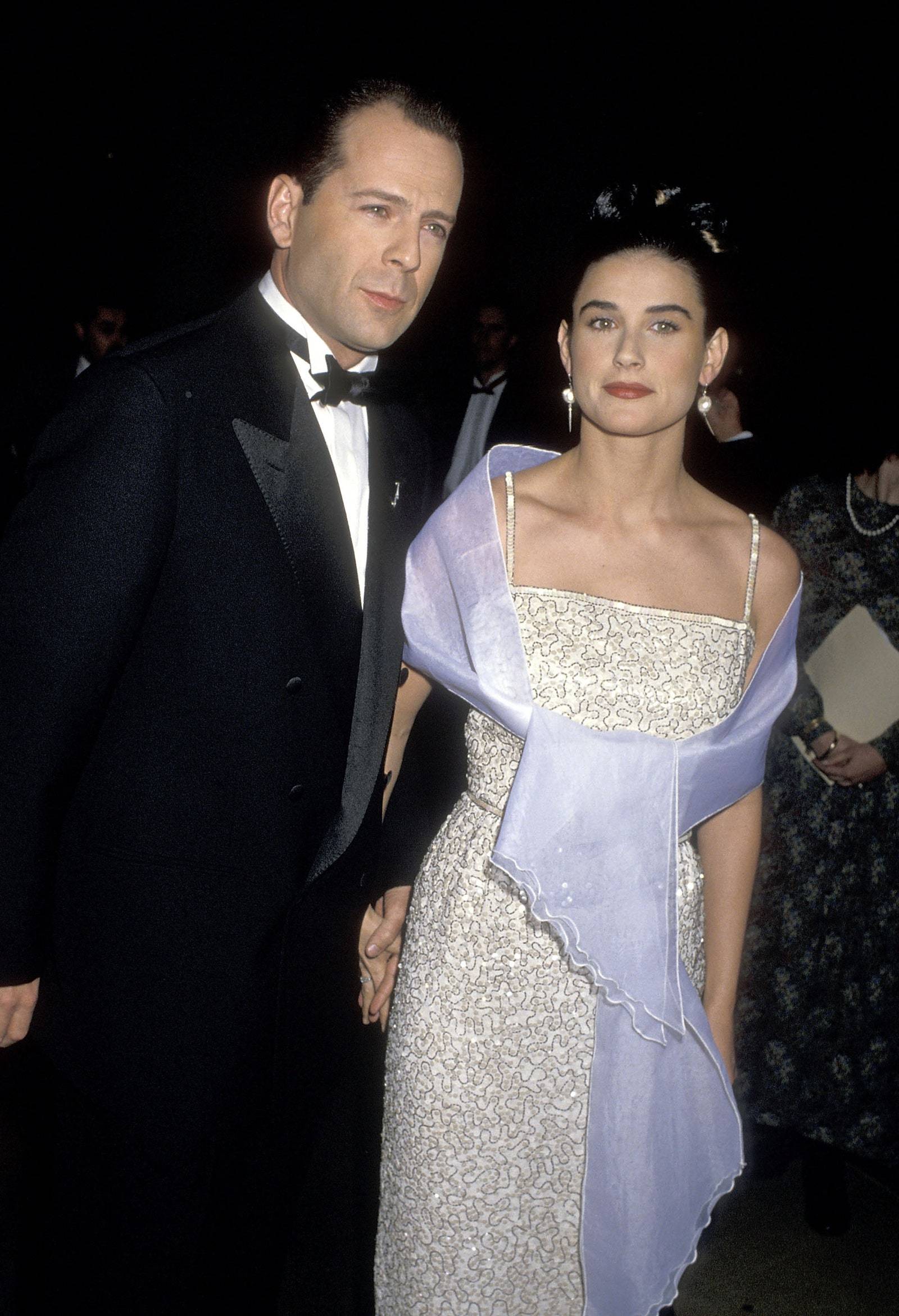 Demi Moore i Bruce Willis