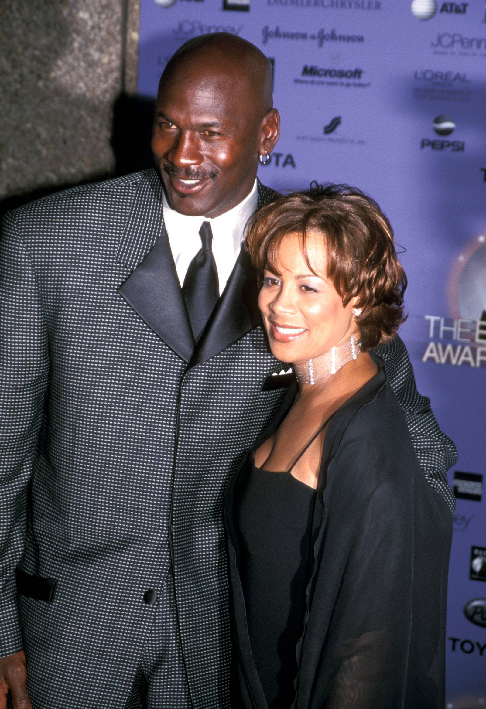 Michael Jordan i Juanita Vanoy