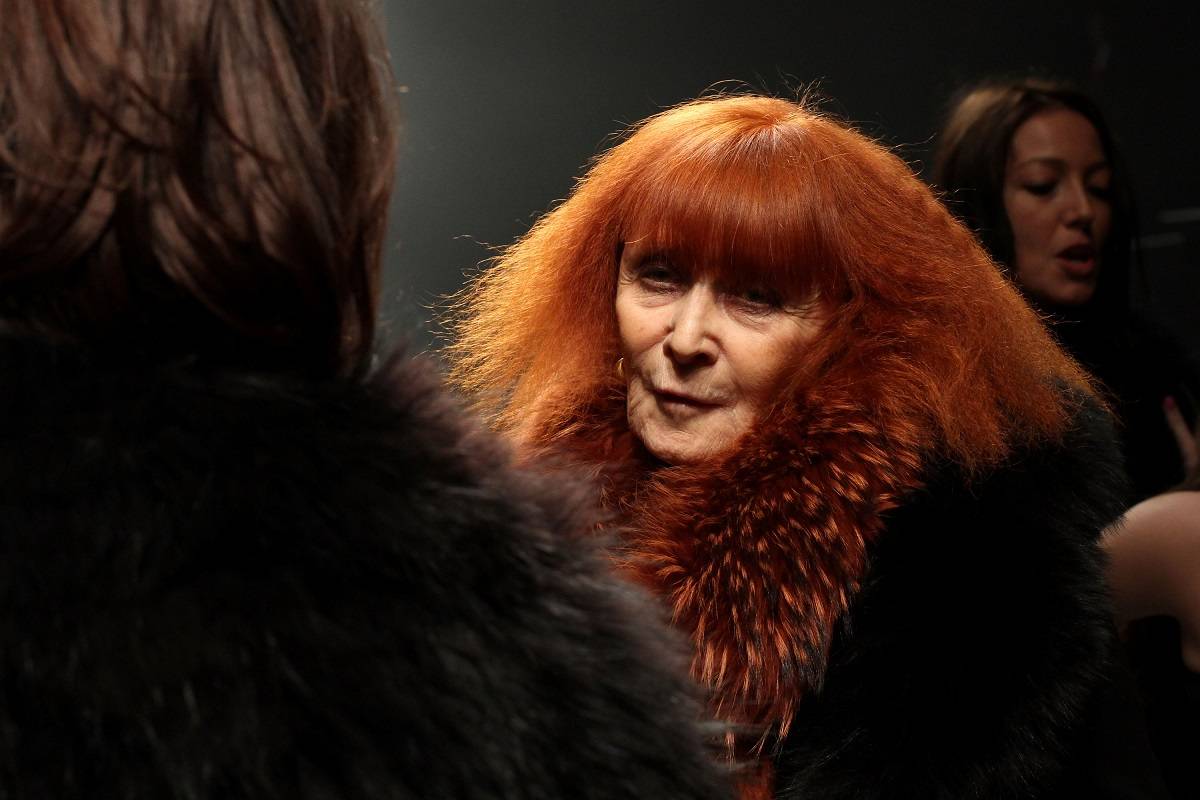 Sonia Rykiel za kulisami pokazu na jesień-zimę 2011