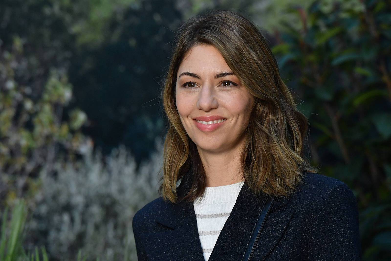 Sophia Coppola na pokazie Chanel. Paris Fashion Week - Haute Couture sezon wiosan/lato 2019 (Stephane Cardinale - Corbis/Corbis via Getty Images)