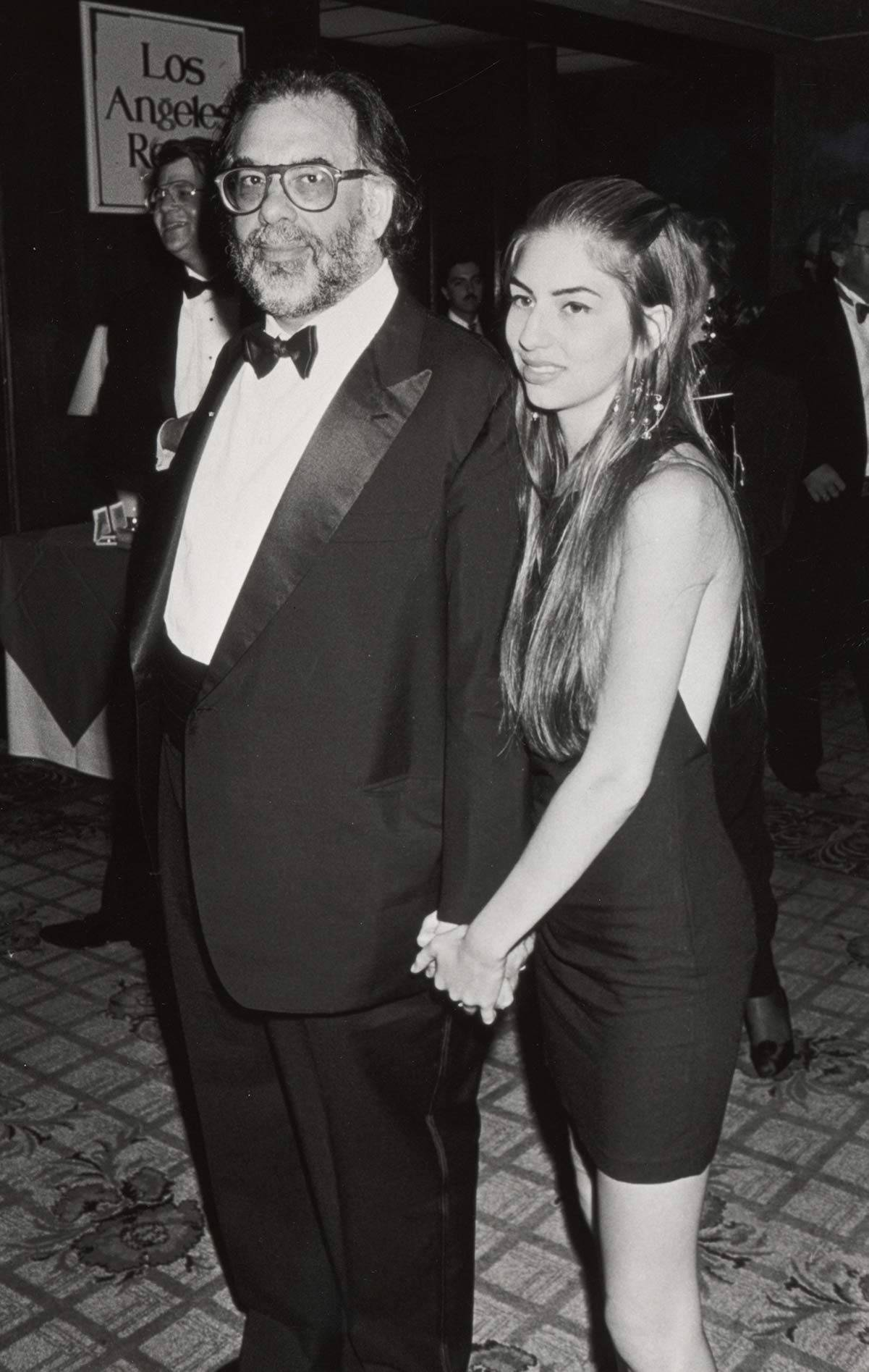 Sofia Coppola i Francis Ford Coppola, 1991 rok (Fot. Ron Galella/WireImage)