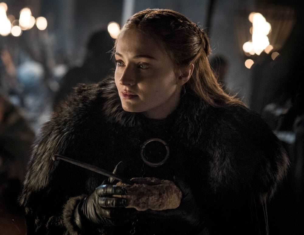 Turner jako Sansa Stark w „Grze o Tron” (Fot. materiały prasowe)