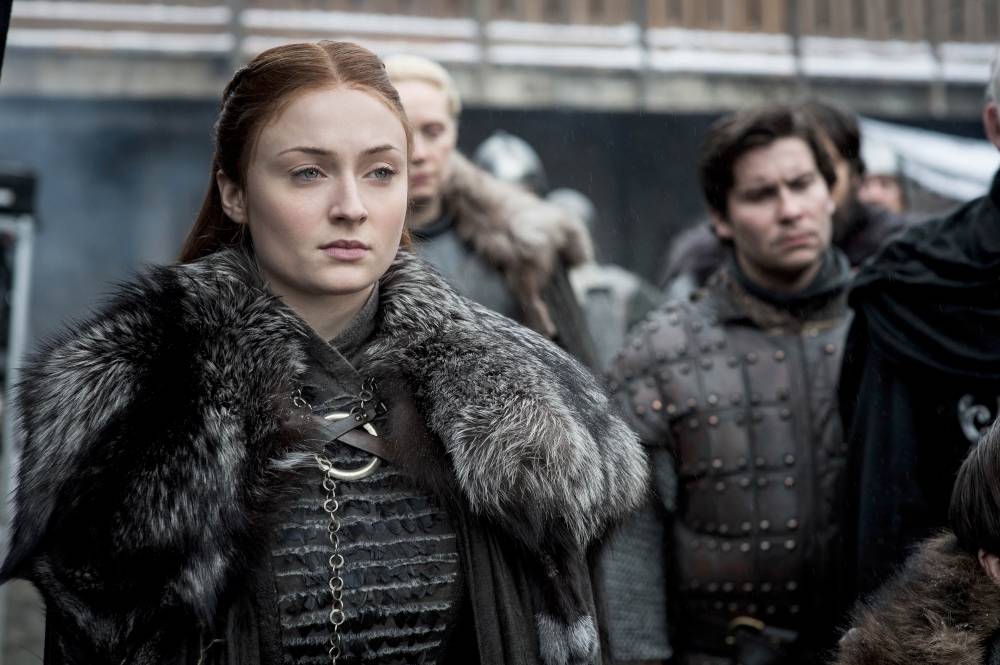 Turner jako Sansa Stark w „Grze o Tron” (Fot. materiały prasowe)