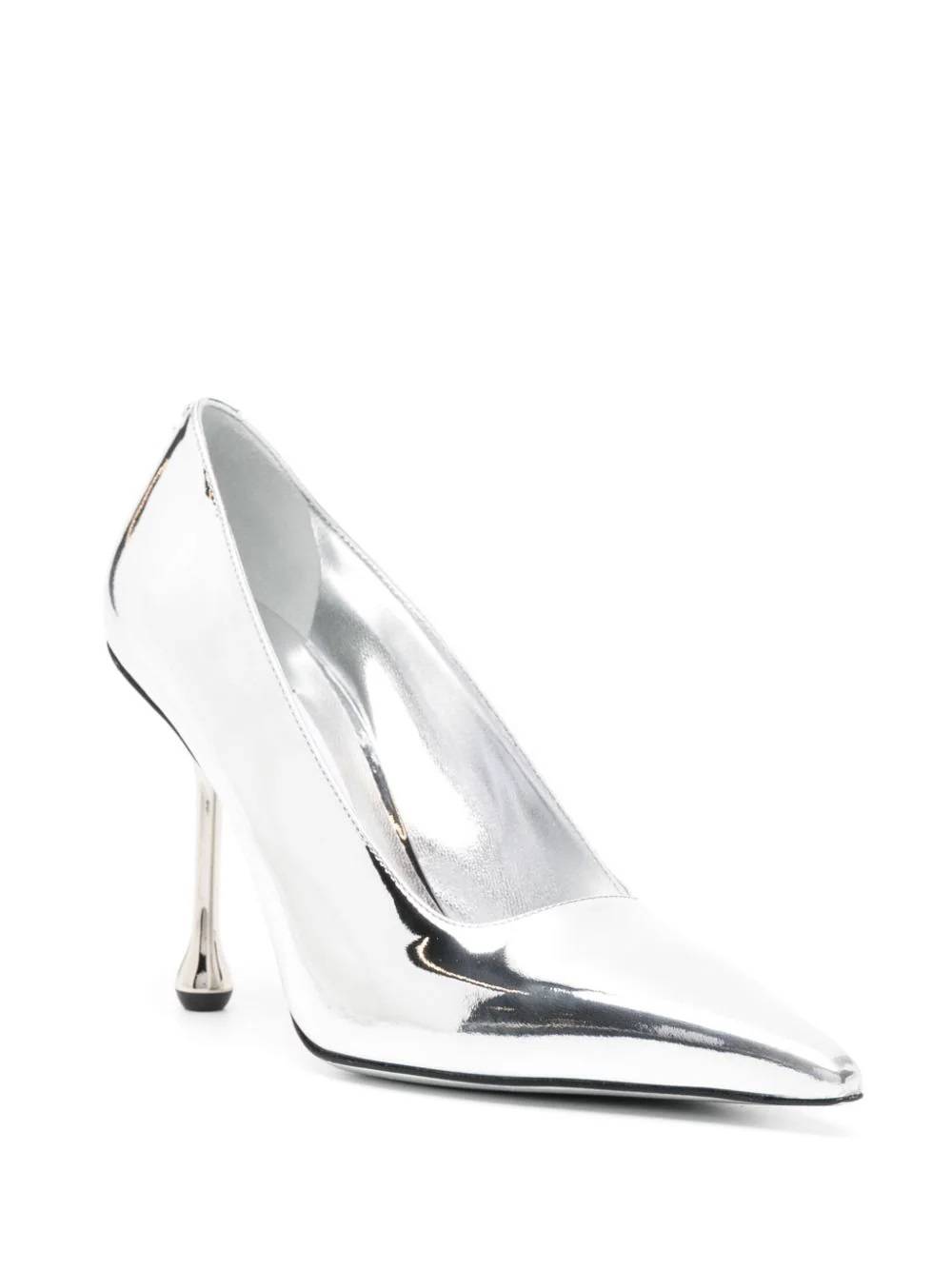 Srebrne szpilki Jimmy Choo w stylu Meryl Streep, 4029 zł / (Fot. Materiały prasowe)
