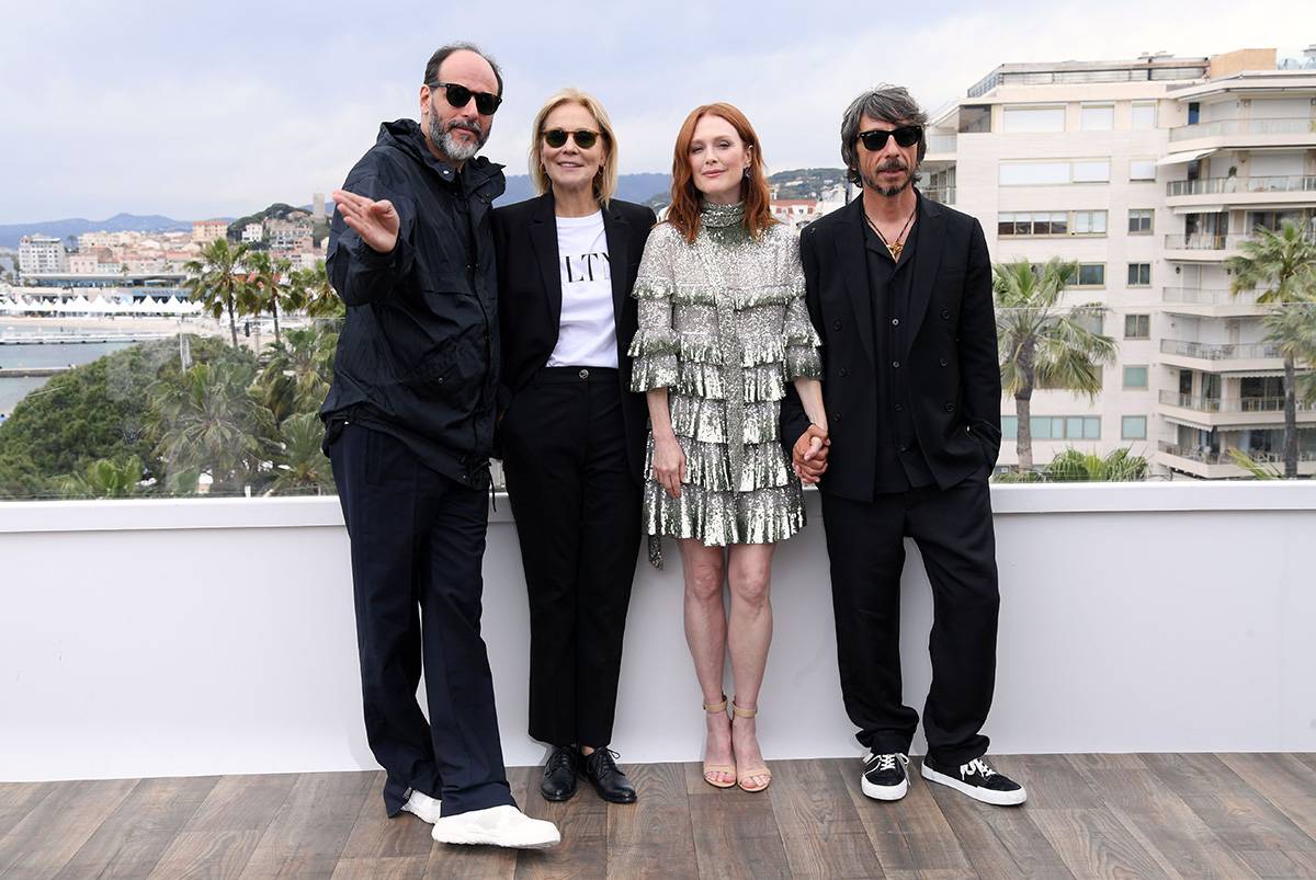  Luca Guadagnino, Marthe Keller, Julianne Moore i Pierpaolo Piccioli