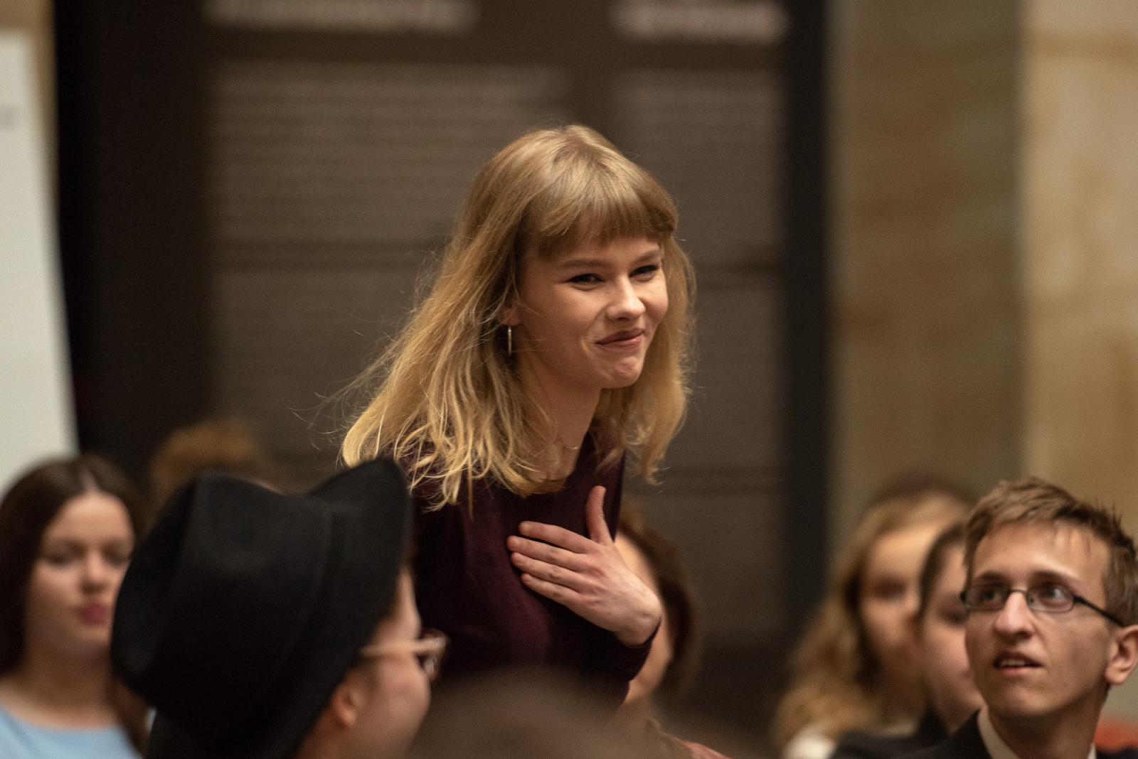 Anika Naporowska - laureatka stażu (Fot. Paweł Rybaltowski)