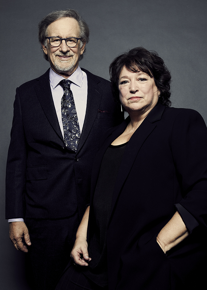 Steven Spielberg i Susan Lacy (Fot. Erik Tanner, Getty Images)