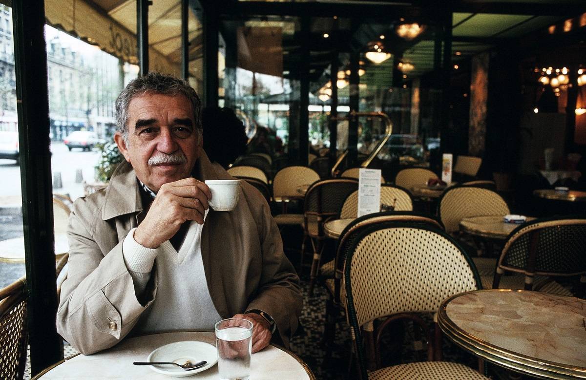 Gabriel García Márquez w 1990 roku