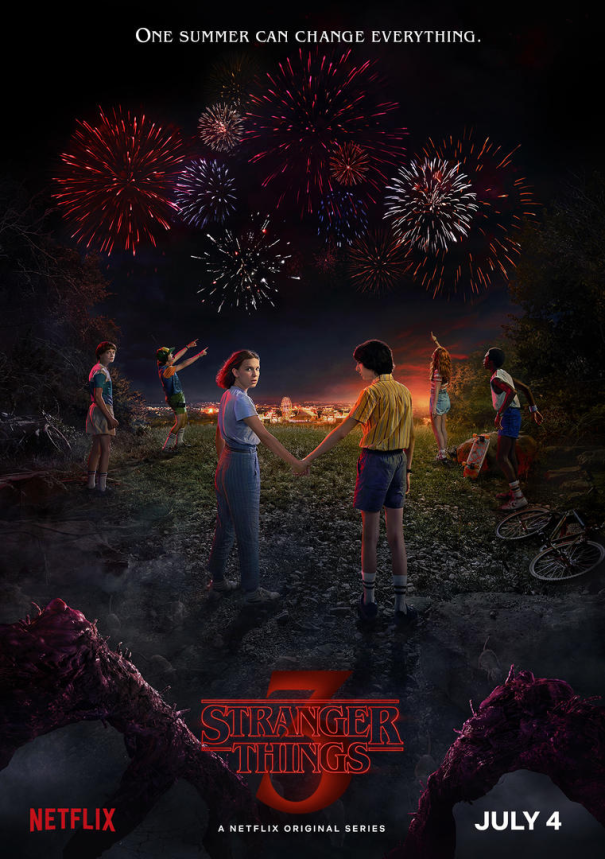 Plakat nowego sezonu „Stranger Things” (Fot. materiały prasowe)