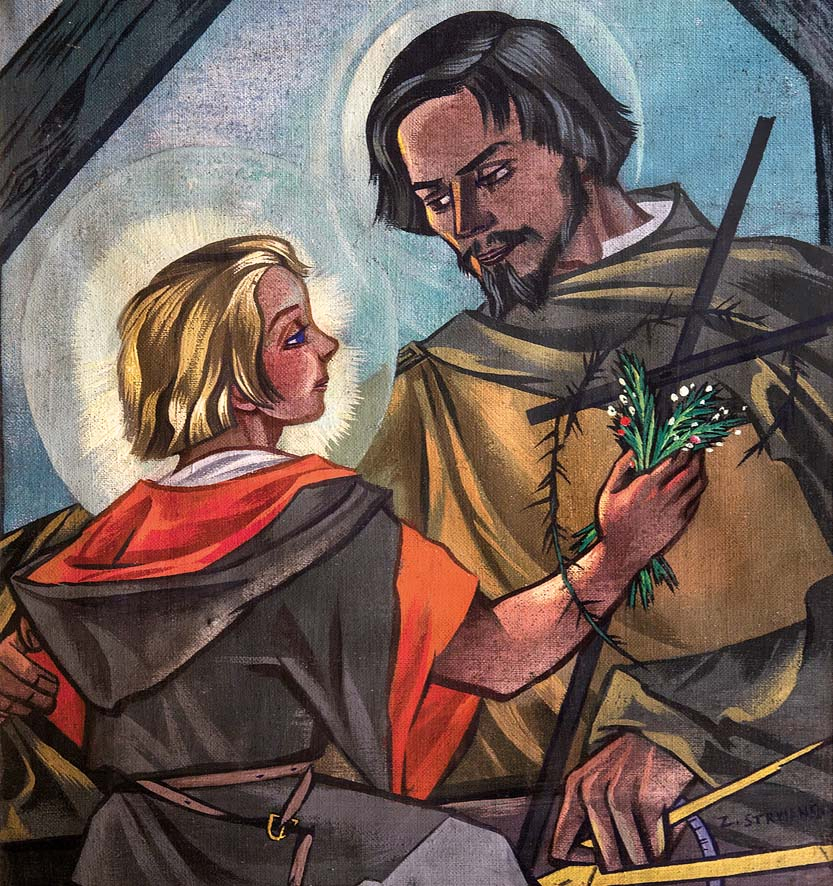 Chrystus ze Świętym Józefem ok 1950 (Fot. Materiały prasowe)