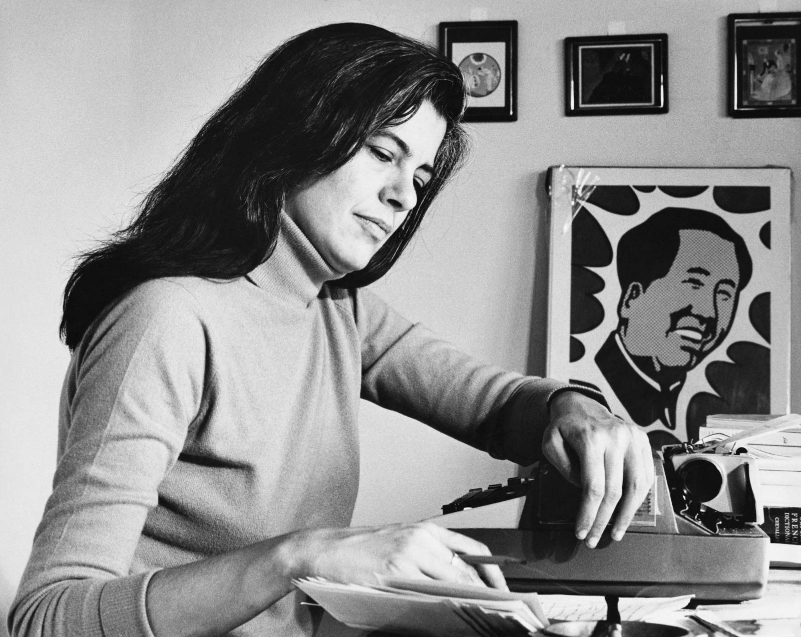 Sontag przy pracy, 1971 rok /(Fot. Getty Images)