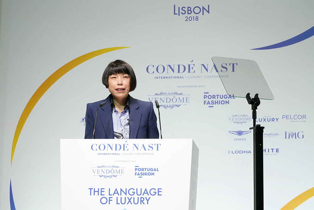 Angelica Cheung, the Editorial Director of Vogue China, shared her analysis and experience of the Chinese luxury market with delegates at the fourth annual CNI Luxury Conference in Portugal