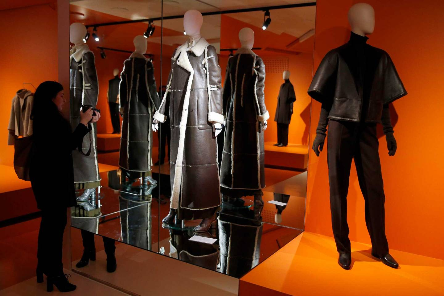An installation at Margiela: The Hermès Years at the Musée des Arts Décoratifs in Paris (Photo: Getty Images)