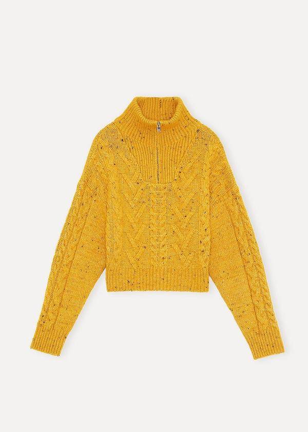 Sweter Ganni/ The Frankie Shop ok. 1300 zł (Fot. materiały prasowe)