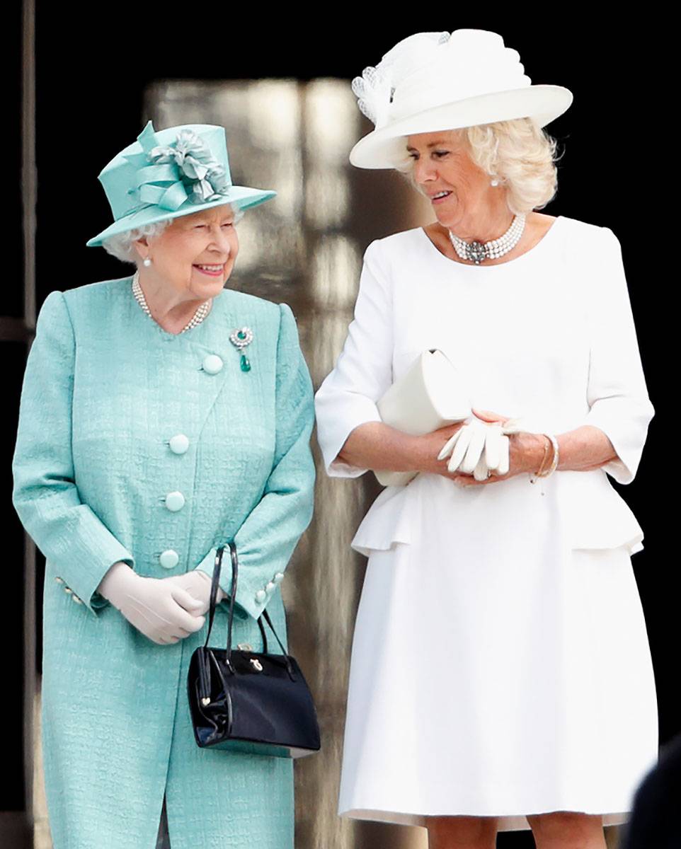Królowa Elżbieta II i księżna Kornwalii (Fot. Getty Images)