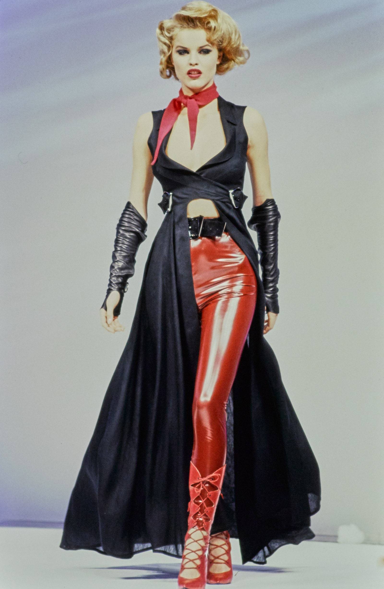 Thiery Mugler Ready-to-Wear wiosna 1992