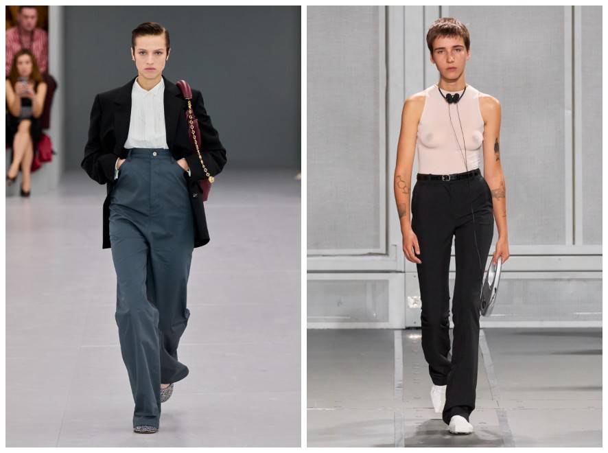 Loewe, Coperni wiosna-lato 2024 (Fot. Spotlight. Launchmetrics )