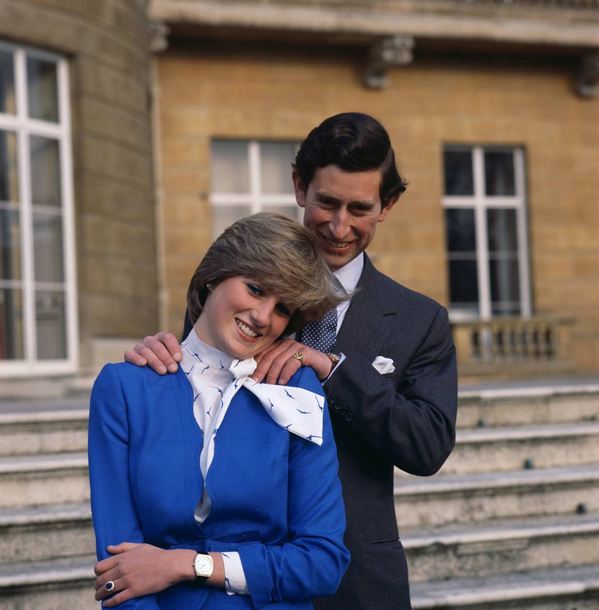 Księżna Diana i książę Karol (Fot. Hulton Archive/Getty Images)