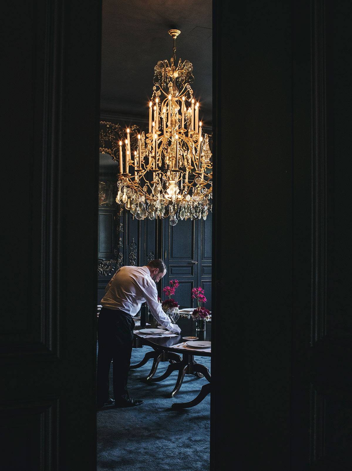 Wnętrze pałacu Hôtel du Marc w Reims  (Fot. Weronika Ławniczak)