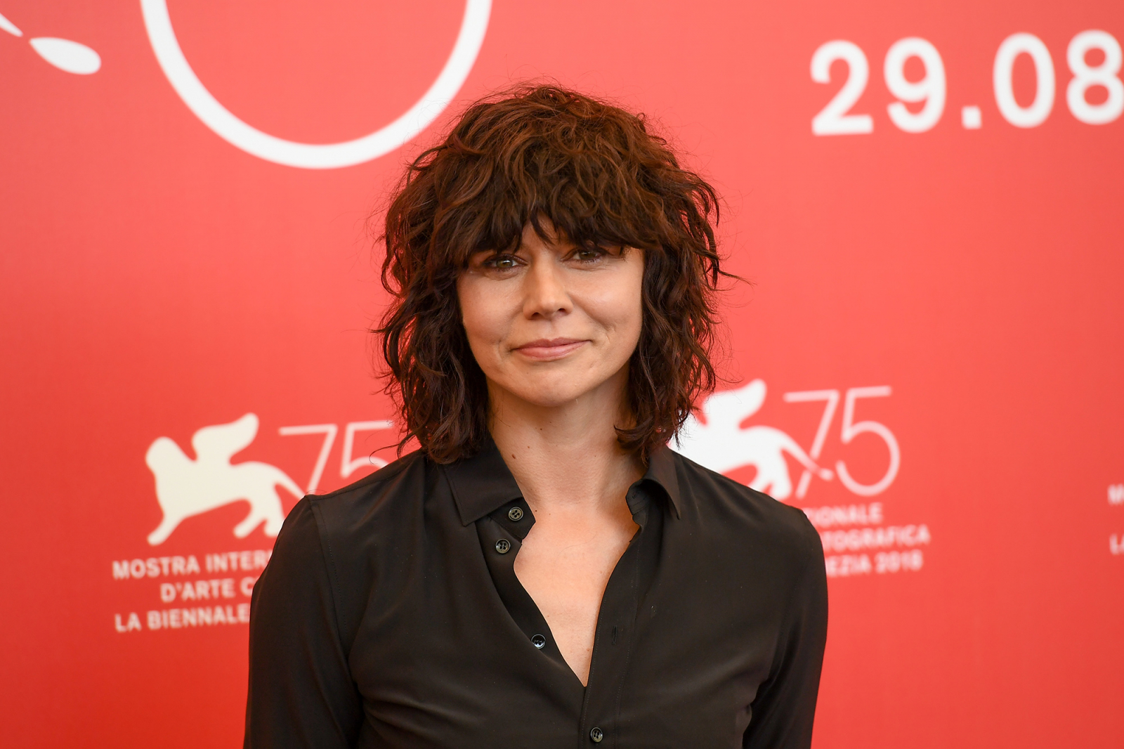 Małgorzata Szumowska na 75. Festiwalu Filmowym w Wenecji (Fot. Dominique Charriau/WireImage)