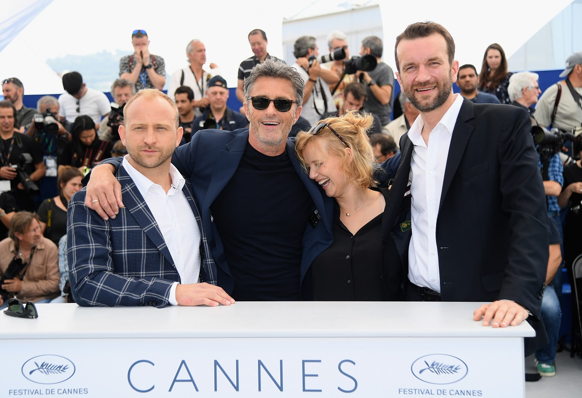 Borys Szyc, Paweł Pawlikowski, Joanna Kulig i Tomasz Kot