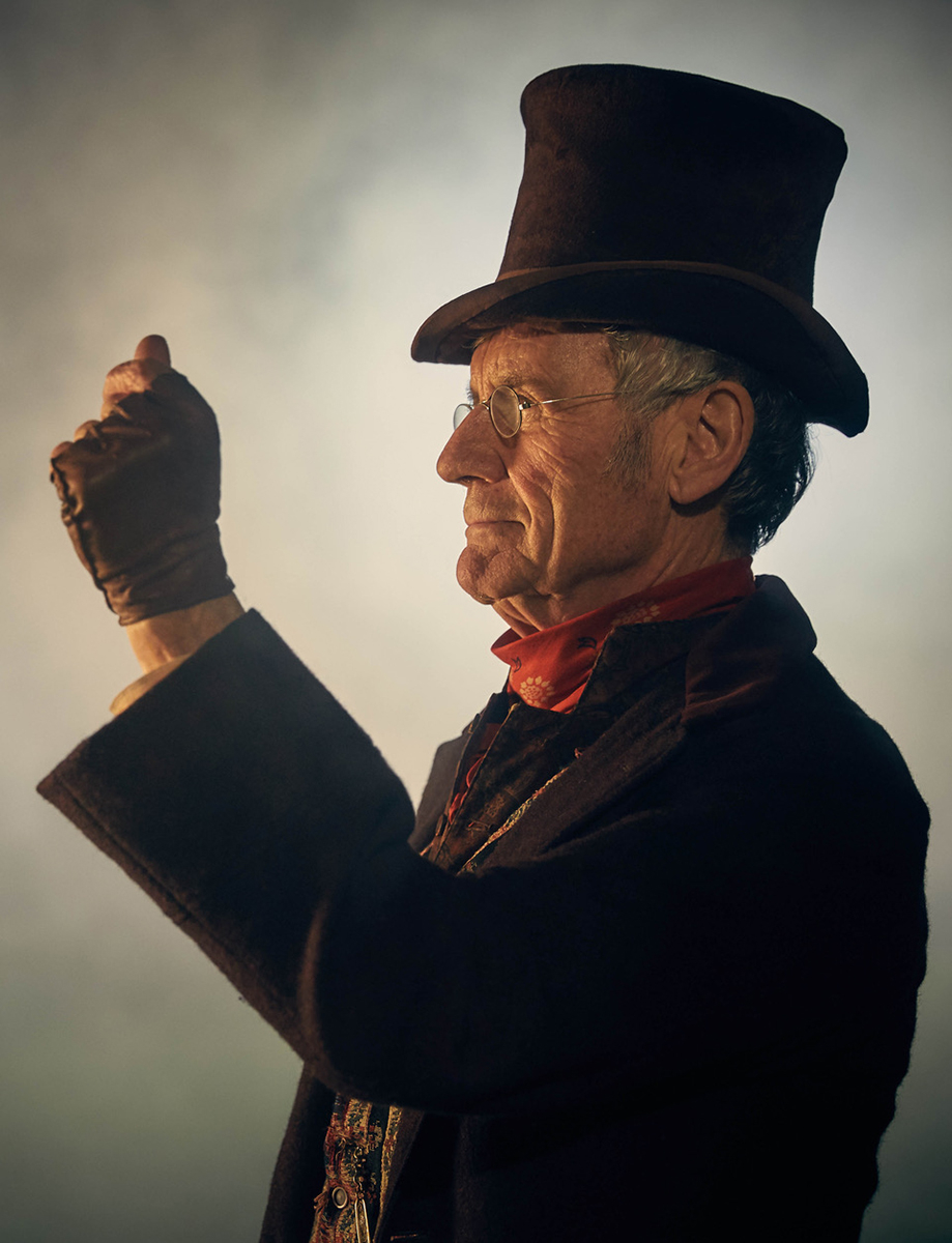 Michael Palin jako William Makepeace’ Thackeray (Fot. Materiały prasowe HBO)