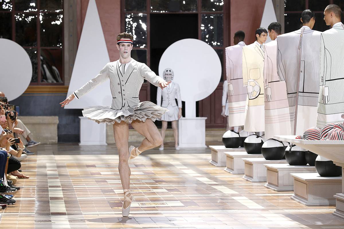 Thom Browne wiosna-lato 2020