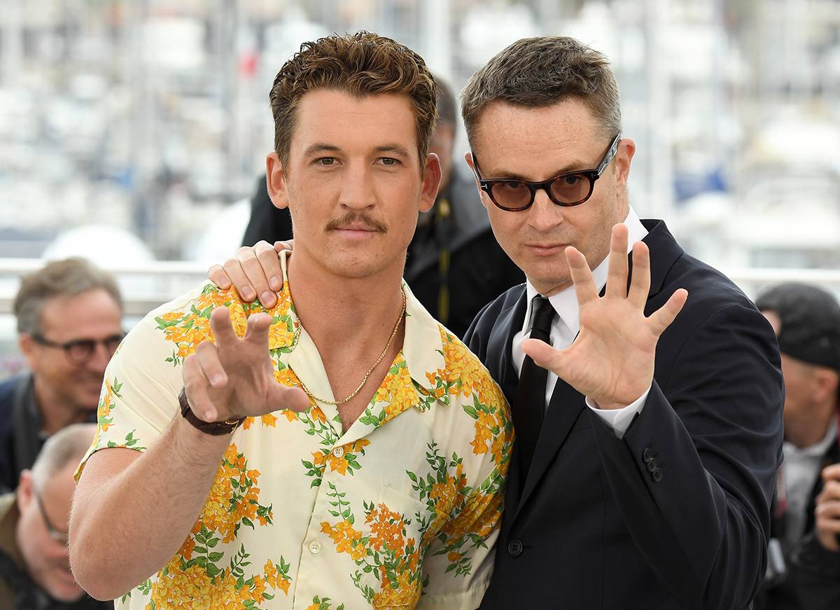 Miles Teller i Nicolas Winding podczas 72. Festiwalu Filmowego w Cannes