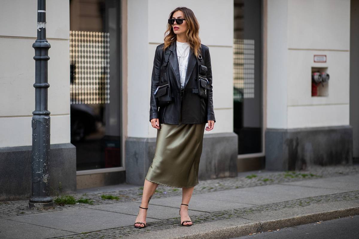 Street style podczas tygodnia mody w Berlinie