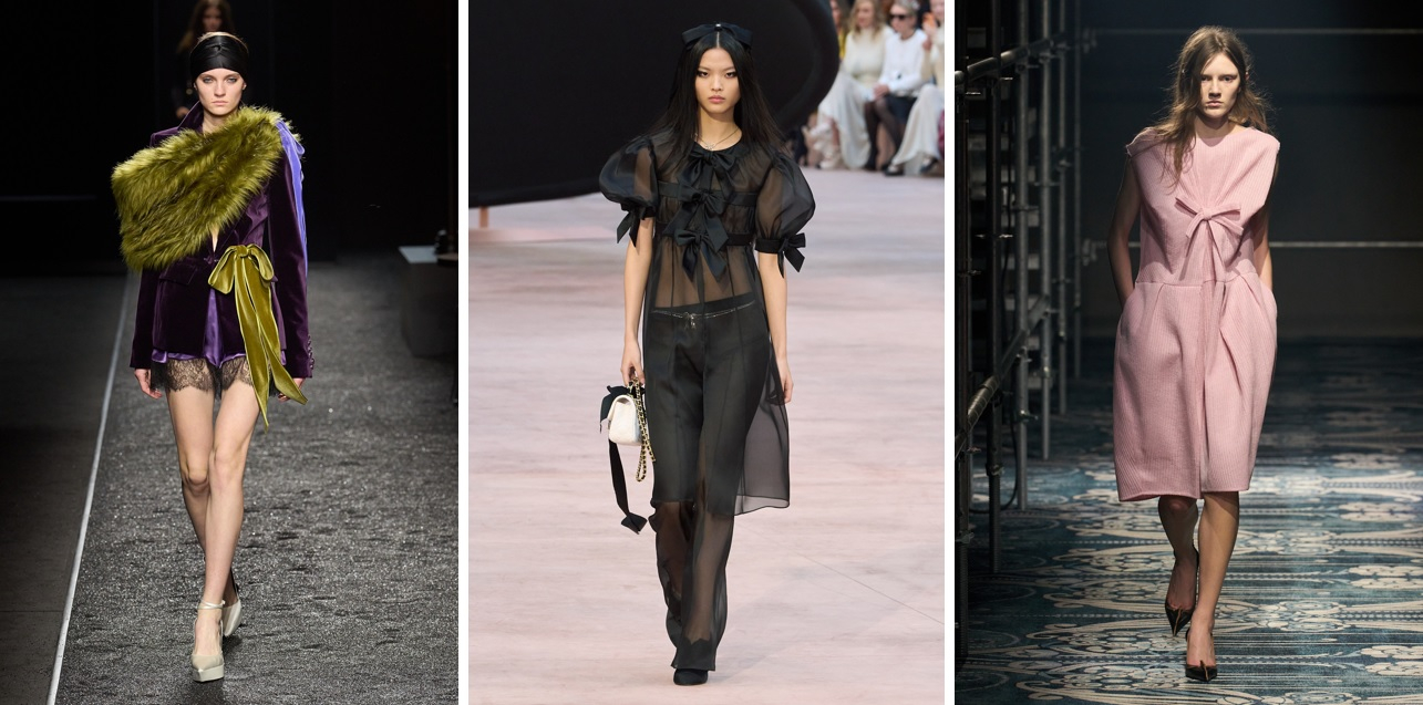 Nina Ricci, Chanel, Prada / Fot. Spotlight. Launchmetrics