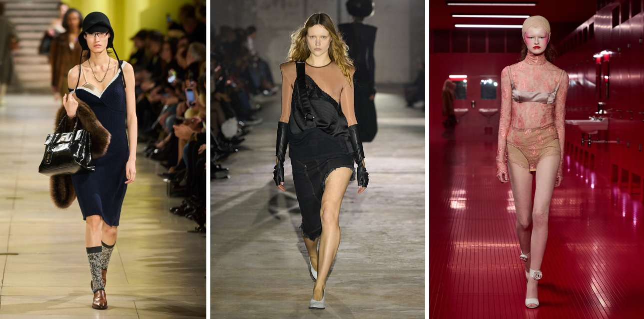 Miu Miu, Vaquera, Valentino / Fot. Spotlight. Launchmetrics