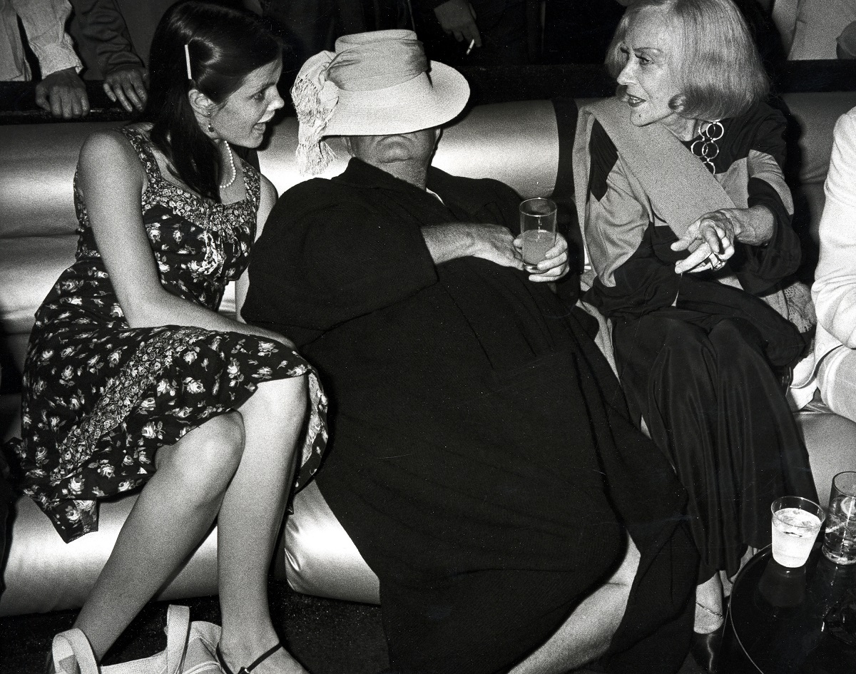 Kat Harrington, Truman Capote i Gloria Swanson w Studiu 54