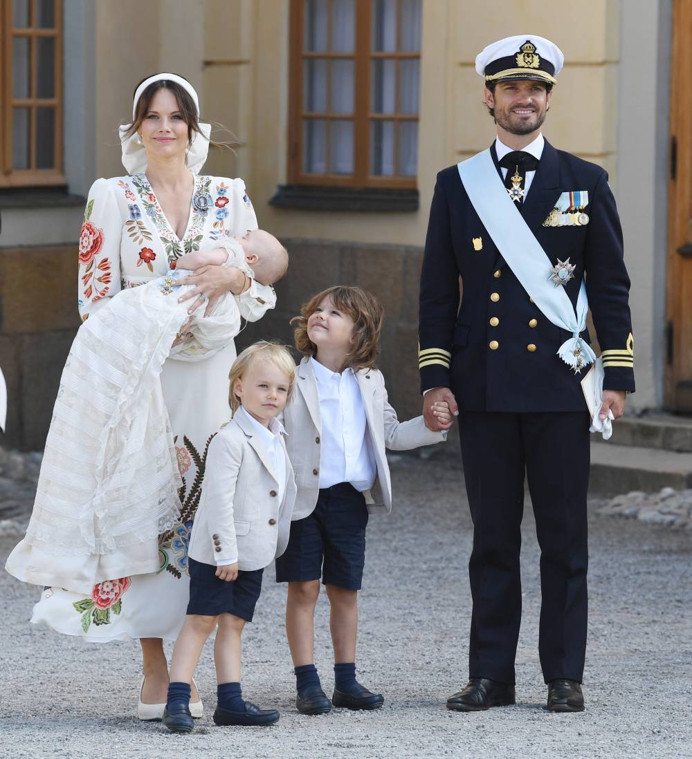 Księżniczka Zofia i książę Karol Filip z synami