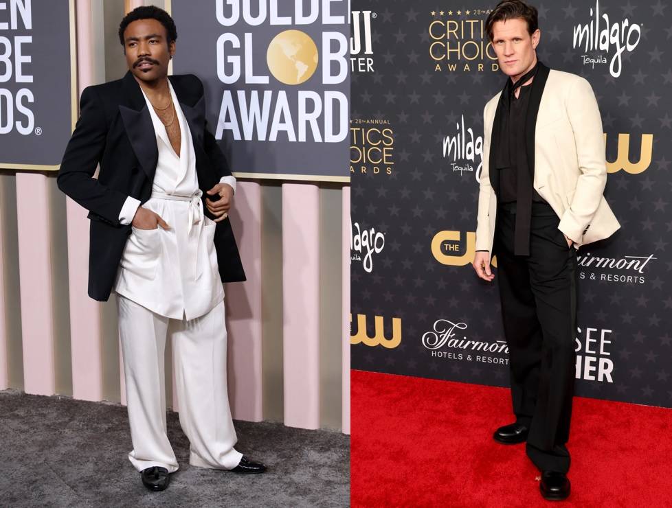 Donald Glover i Matt Smith /(Fot. Getty Images)