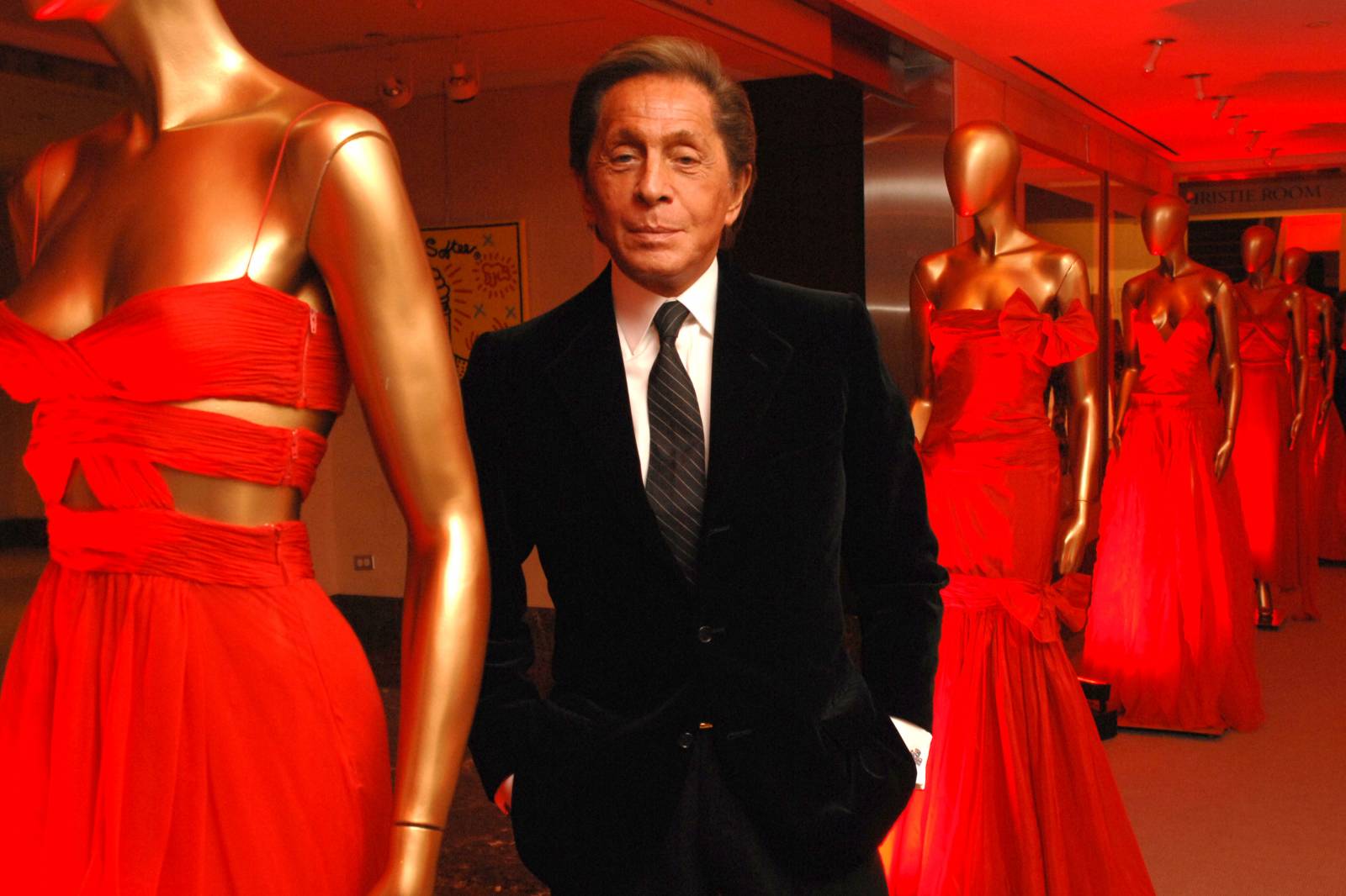 Valentino Garavani, Nowy Jork 2007 (Fot. Joe Schildhorn/Patrick McMullan / Getty Images)