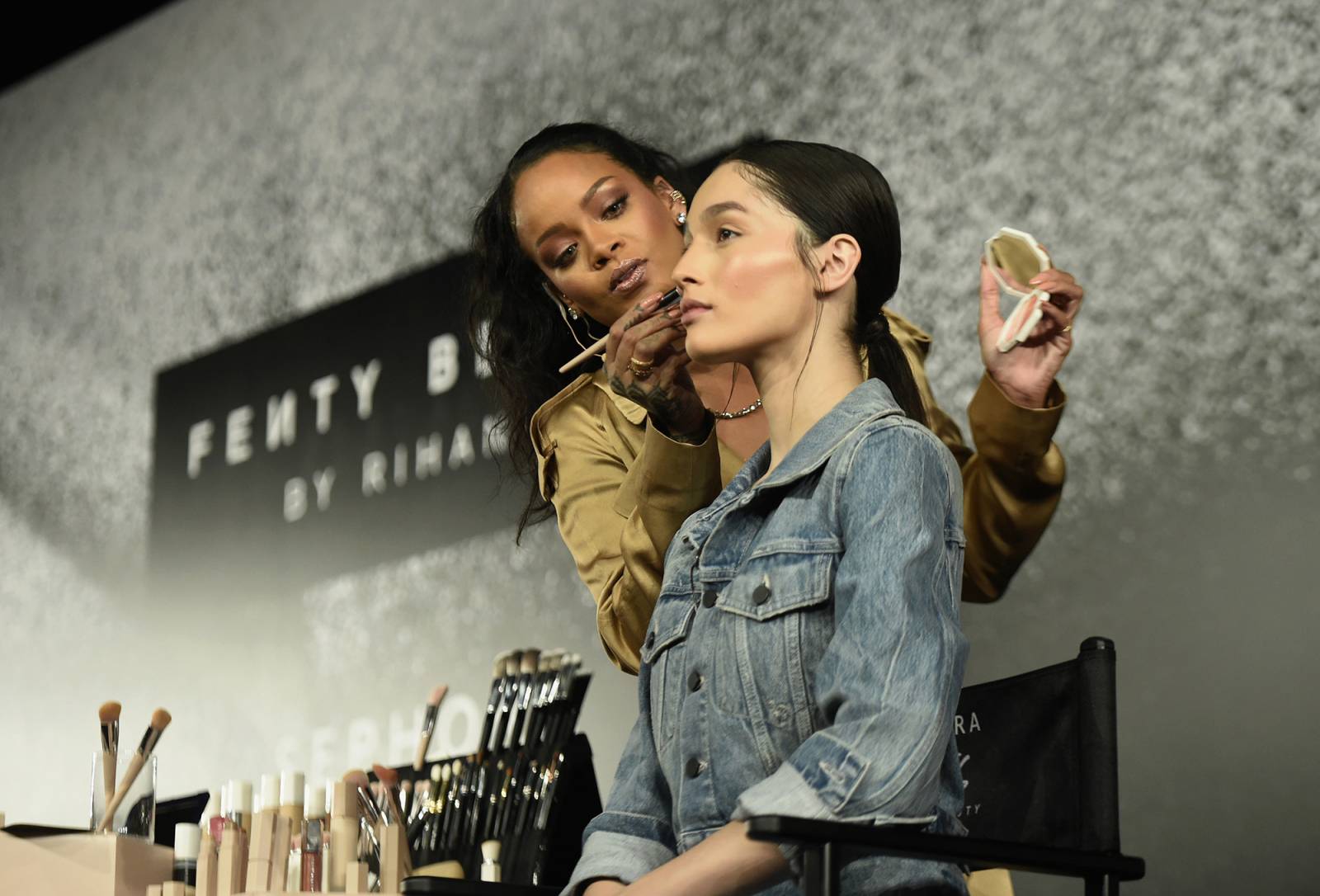 Fenty Beauty Artistry and Beauty Talk z Rihanną (Fot. Mark Ganzon/Getty Images for Fenty Beauty